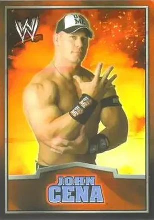 2012 Topps WWE Ringside Relic Dog Tags Inserts #10 - John Cena