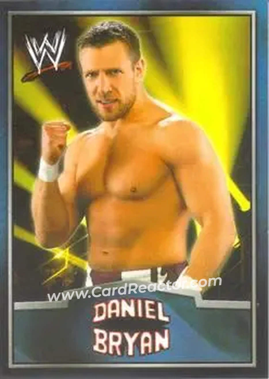 2012 Topps WWE Ringside Relic Dog Tags Inserts #12 - Bryan Danielson - Front 2012 Topps WWE Ringside Relic Dog Tags Inserts #12 - Bryan Danielson - Front