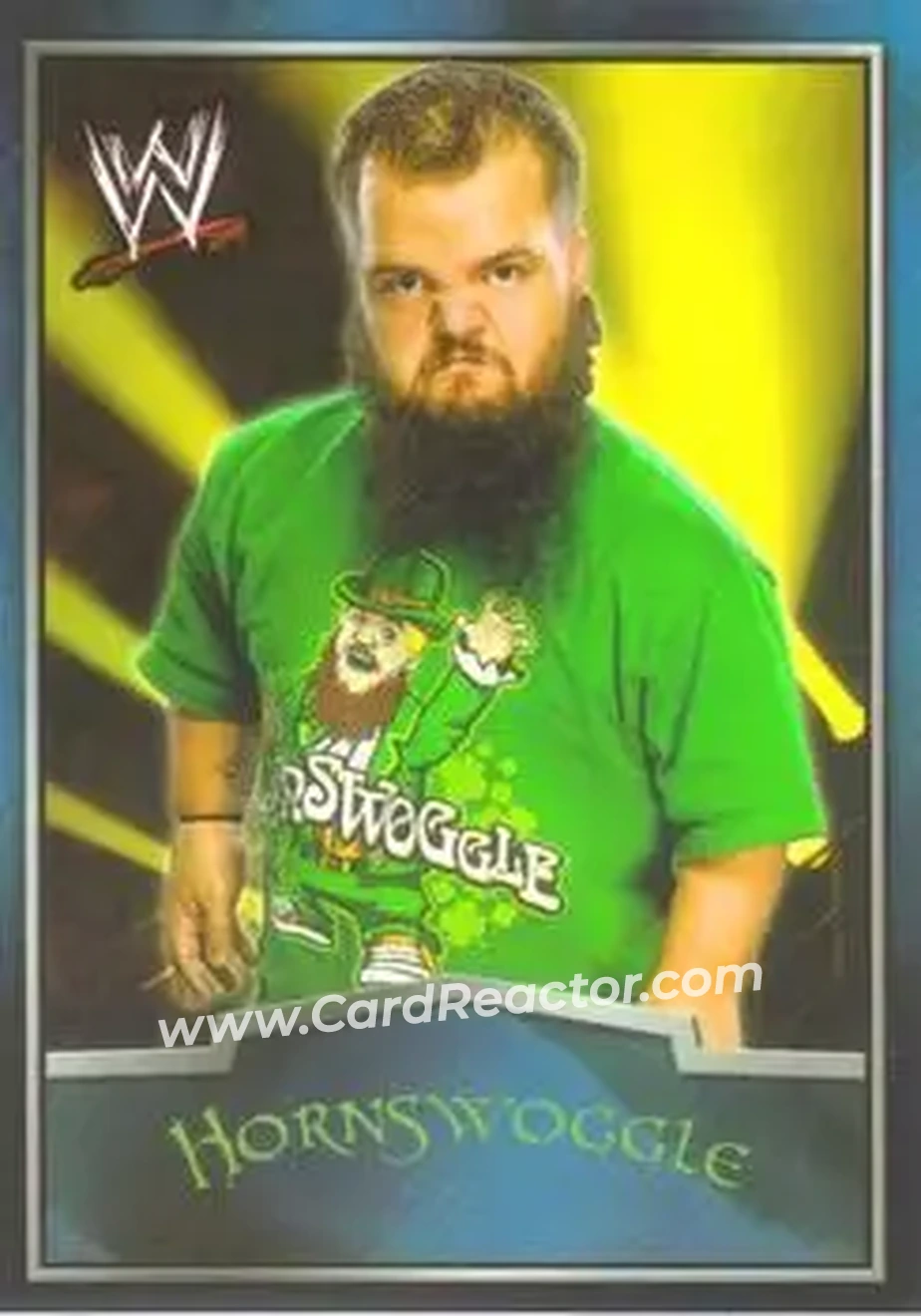 2012 Topps WWE Ringside Relic Dog Tags Inserts #13 - Hornswoggle - Front