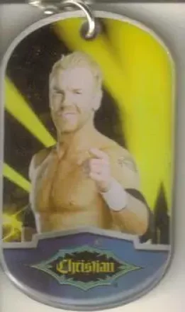 2012 Topps WWE Ringside Relic Dog Tags Inserts - Dog Tags #9 - Christian Cage