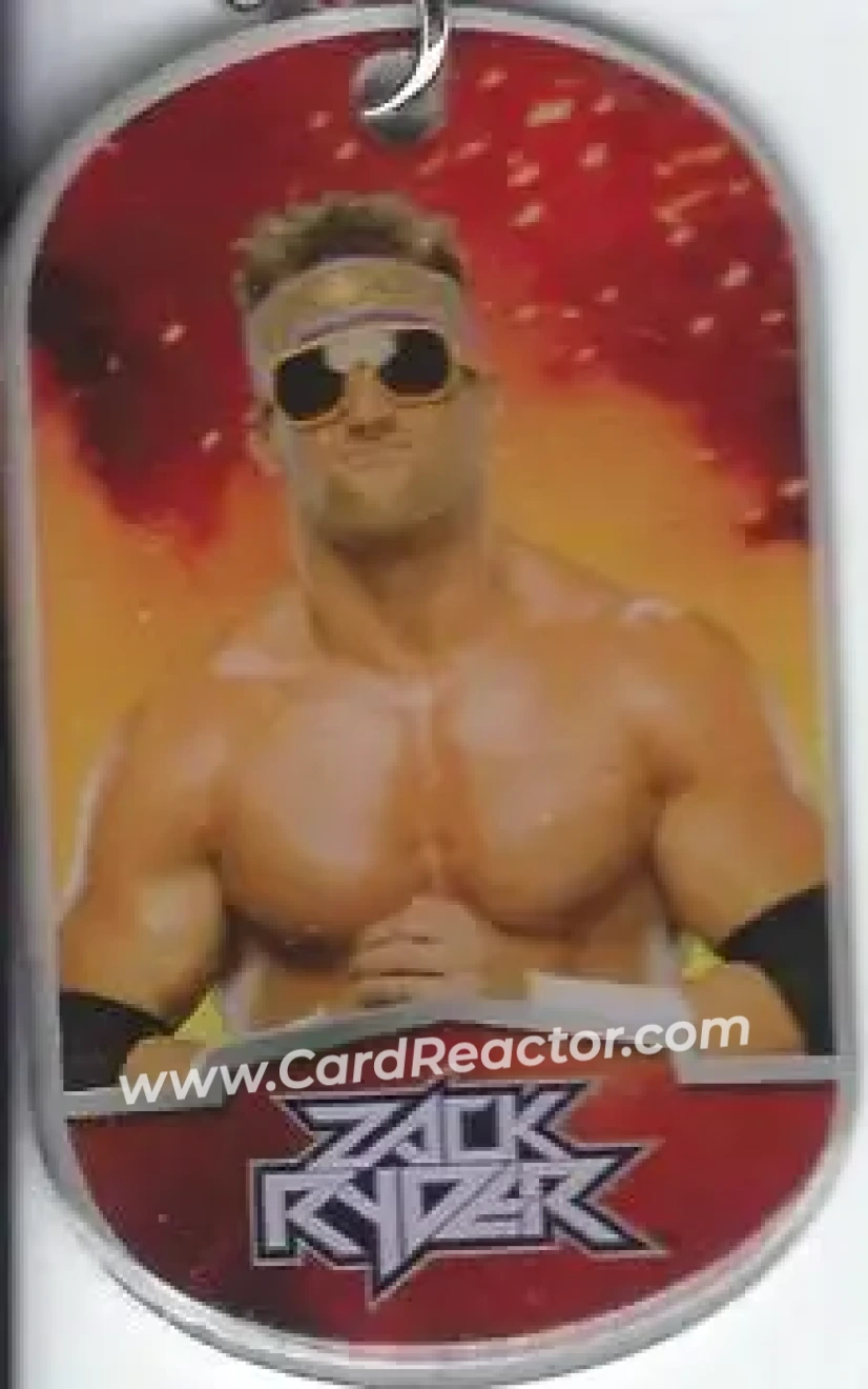 2012 Topps WWE Ringside Relic Dog Tags Inserts - Dog Tags #11 - Matt Cardona - Front 2012 Topps WWE Ringside Relic Dog Tags Inserts - Dog Tags #11 - Matt Cardona - Front