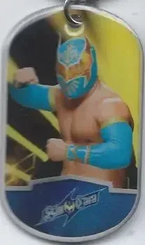 2012 Topps WWE Ringside Relic Dog Tags Inserts feature card