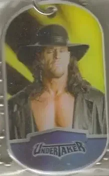 2012 Topps WWE Ringside Relic Dog Tags Inserts feature card