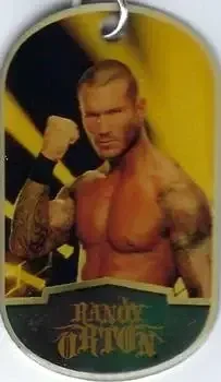 2012 Topps WWE Ringside Relic Dog Tags Inserts feature card