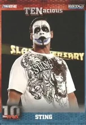 2012 TriStar Impact TNA TENacious #8 - Sting