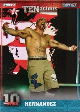 2012 TriStar Impact TNA TENacious feature card