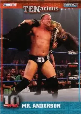 2012 TriStar Impact TNA TENacious feature card