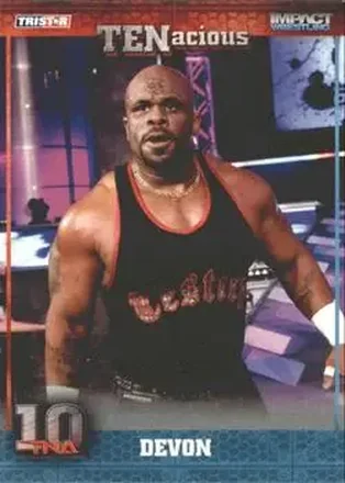 2012 TriStar Impact TNA TENacious feature card