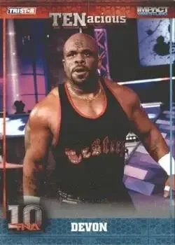 2012 TriStar Impact TNA TENacious feature card