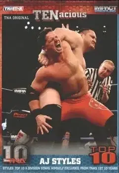2012 TriStar Impact TNA TENacious feature card