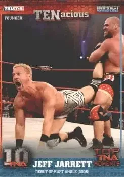 2012 TriStar Impact TNA TENacious feature card