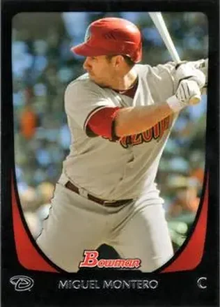 2011 Bowman #4 - Miguel Montero - Arizona Diamondbacks