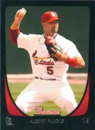 2011 Bowman #6 - Albert Pujols - St. Louis Cardinals