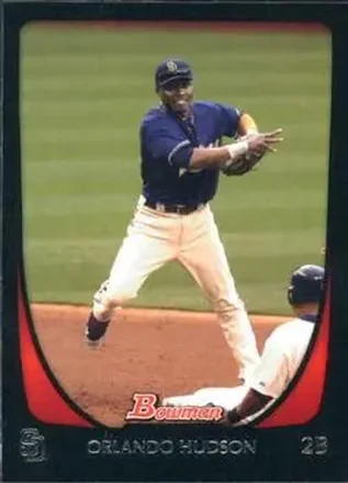 2011 Bowman #12 - Orlando Hudson - San Diego Padres