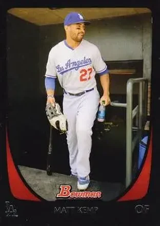 2011 Bowman #13 - Matt Kemp - Los Angeles Dodgers