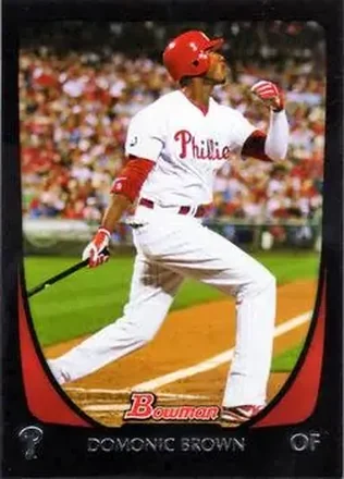 2011 Bowman #15 - Domonic Brown - Philadelphia Phillies