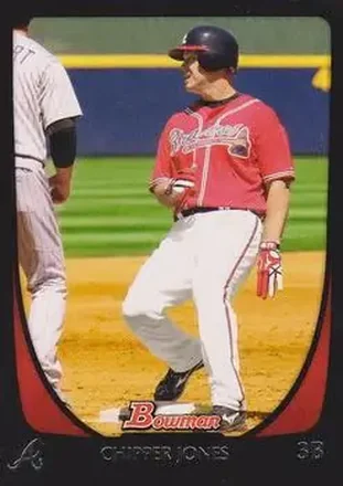 2011 Bowman #17 - Chipper Jones - Atlanta Braves