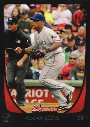 2011 Bowman #34 - Adrian Beltré - Texas Rangers