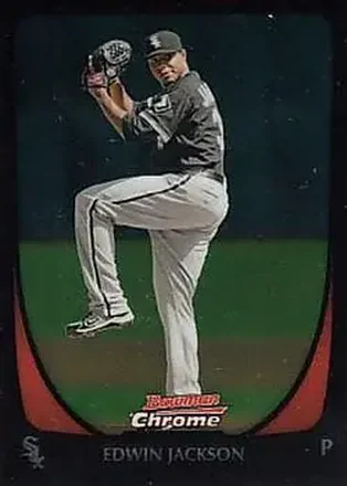 2011 Bowman Chrome #3 - Edwin Jackson - Chicago White Sox