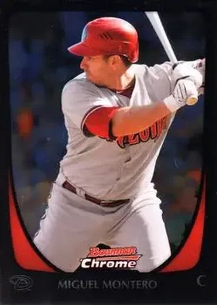 2011 Bowman Chrome #4 - Miguel Montero - Arizona Diamondbacks