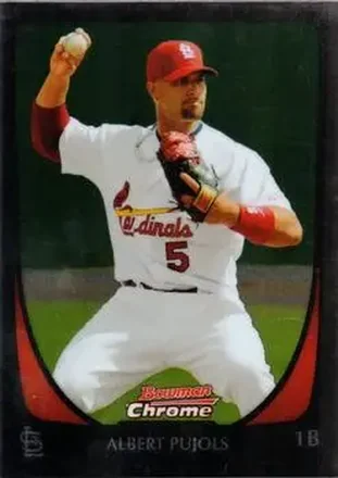 2011 Bowman Chrome #5 - Albert Pujols - St. Louis Cardinals