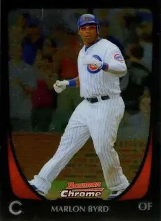 2011 Bowman Chrome #7 - Marlon Byrd - Chicago Cubs