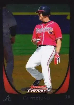 2011 Bowman Chrome #13 - Chipper Jones - Atlanta Braves