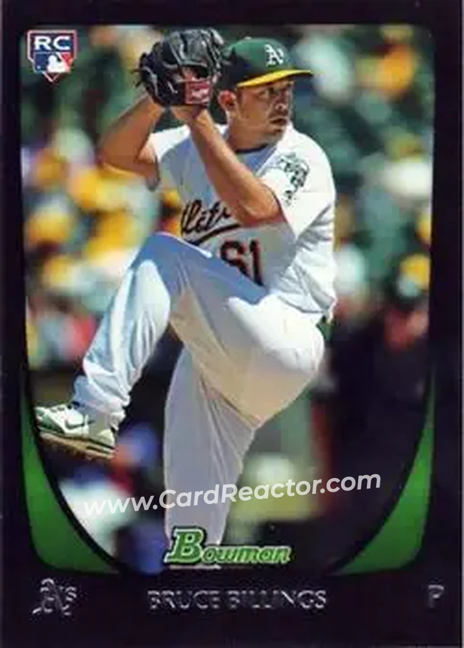 2011 Bowman Draft Picks & Prospects #6 - Bruce Billings - Oakland Athletics