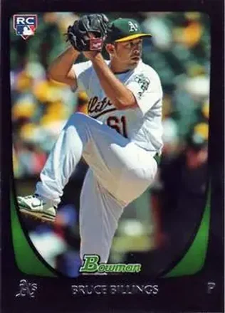 2011 Bowman Draft Picks & Prospects #6 - Bruce Billings - Oakland Athletics