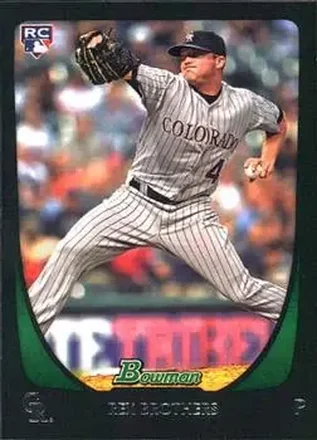 2011 Bowman Draft Picks & Prospects #9 - Rex Brothers - Colorado Rockies