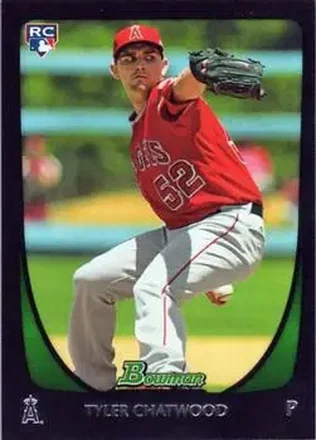 2011 Bowman Draft Picks & Prospects #10 - Tyler Chatwood - Los Angeles Angels