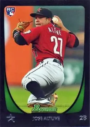 2011 Bowman Draft Picks & Prospects #11 - Jose Altuve - Houston Astros