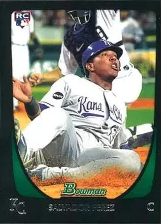 2011 Bowman Draft Picks & Prospects #12 - Salvador Perez - Kansas City Royals