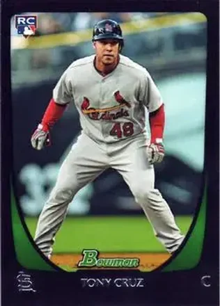 2011 Bowman Draft Picks & Prospects #27 - Tony Cruz - St. Louis Cardinals