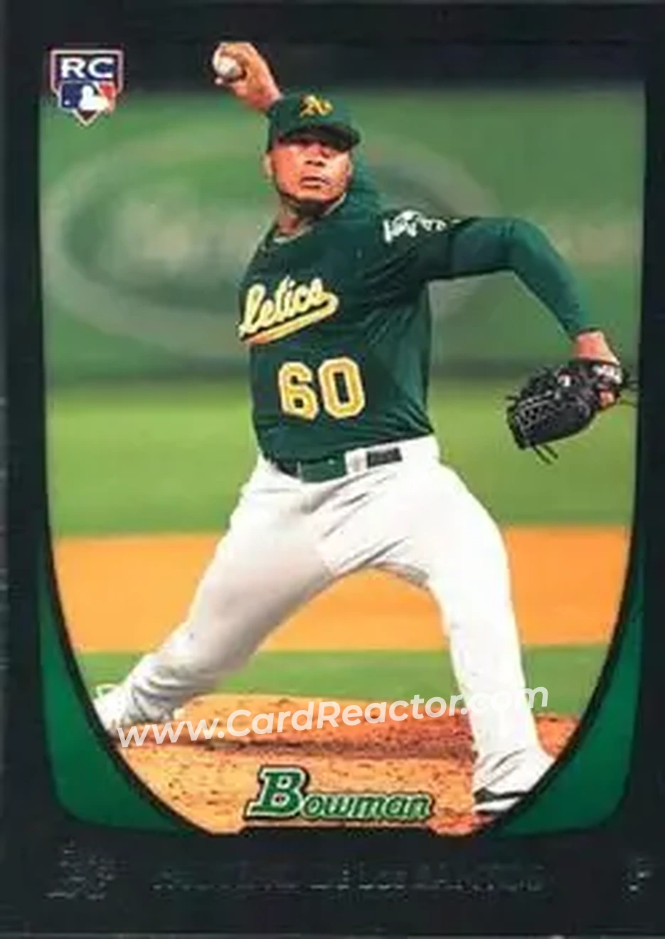2011 Bowman Draft Picks & Prospects #29 - Fautino De Los Santos - Oakland Athletics