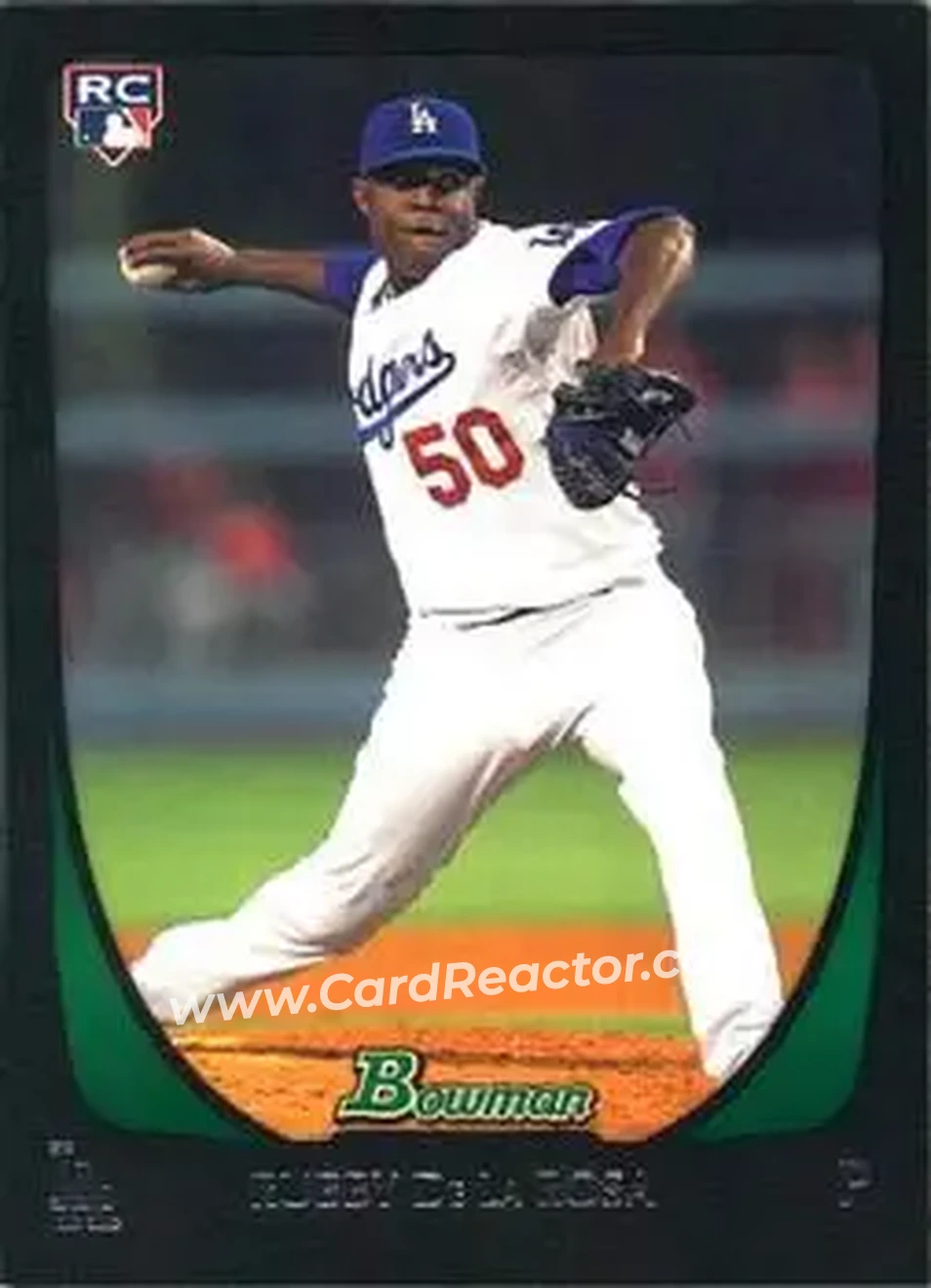 2011 Bowman Draft Picks & Prospects #30 - Rubby De La Rosa - Los Angeles Dodgers - Front