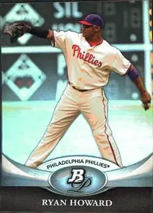 2011 Bowman Platinum #1 - Ryan Howard - Philadelphia Phillies
