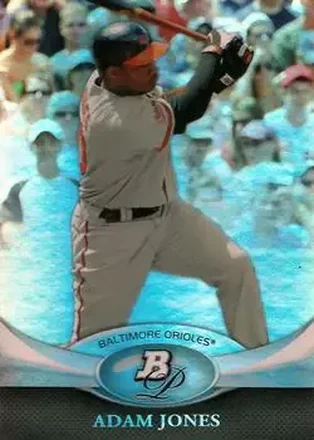 2011 Bowman Platinum #3 - Adam Jones - Baltimore Orioles