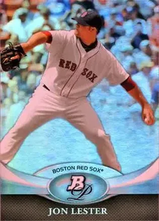 2011 Bowman Platinum #4 - Jon Lester - Boston Red Sox