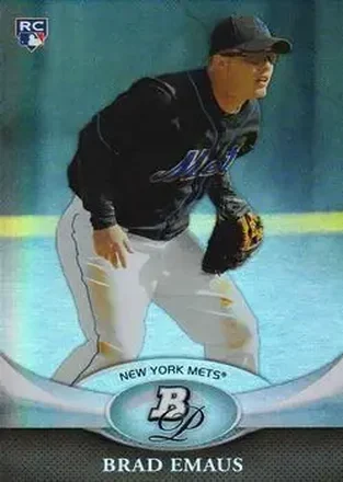 2011 Bowman Platinum #5 - Brad Emaus - New York Mets
