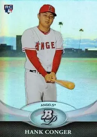2011 Bowman Platinum #7 - Hank Conger - Los Angeles Angels