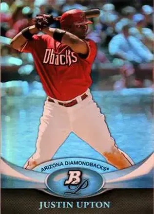 2011 Bowman Platinum #11 - Justin Upton - Arizona Diamondbacks