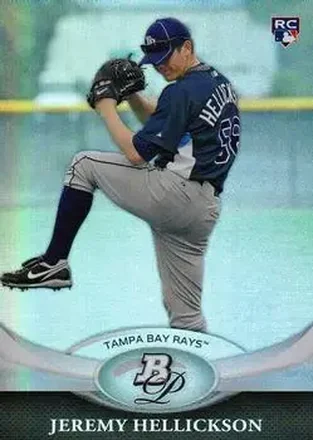 2011 Bowman Platinum #14 - Jeremy Hellickson - Tampa Bay Rays