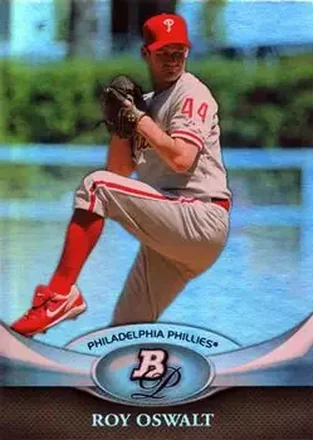 2011 Bowman Platinum #15 - Roy Oswalt - Philadelphia Phillies