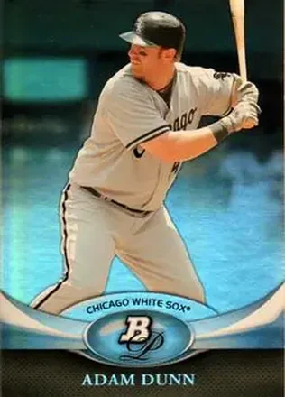 2011 Bowman Platinum #18 - Adam Dunn - Chicago White Sox