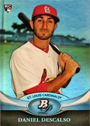 2011 Bowman Platinum #22 - Daniel Descalso - St. Louis Cardinals