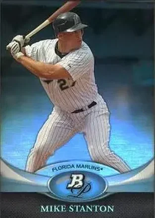 2011 Bowman Platinum #23 - Giancarlo Stanton - Florida Marlins