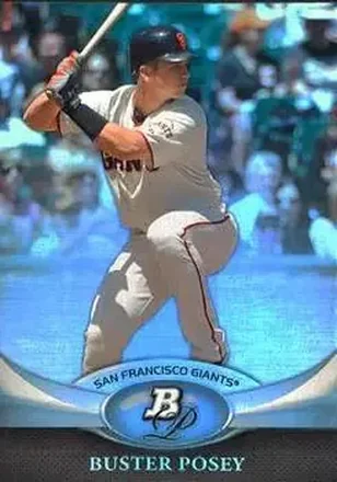 2011 Bowman Platinum #28 - Buster Posey - San Francisco Giants