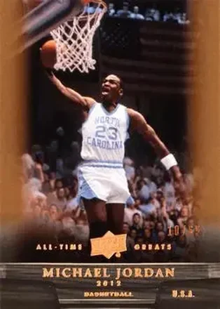 2012 Upper Deck All-Time Greats - Bronze #1 - Michael Jordan
