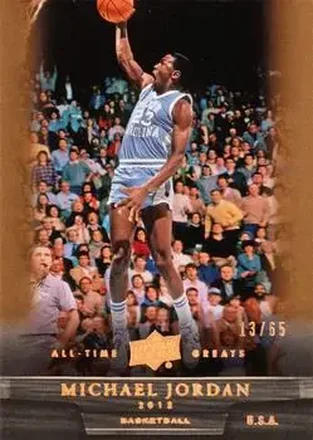 2012 Upper Deck All-Time Greats - Bronze #3 - Michael Jordan